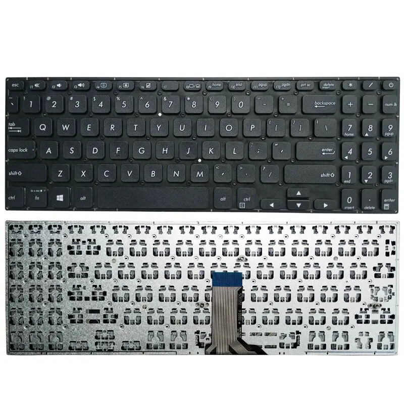 New US Keyboard For Vivobook S15 X530 K530 S530F S530UA X530FA X530UN K530F S530FA S530U V5000FL Y5100UB Y5100UN Black