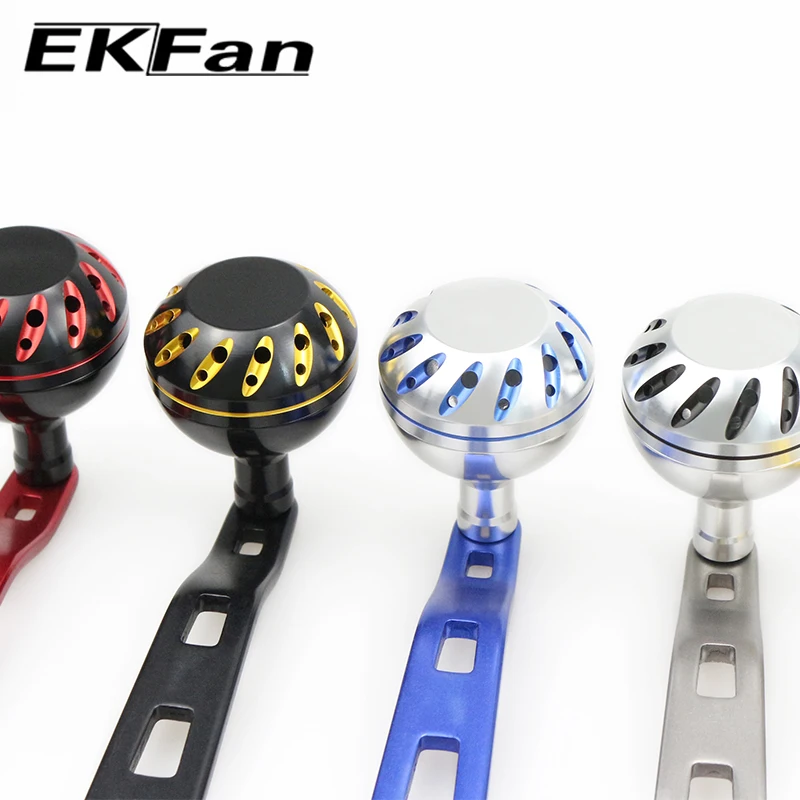 EKFan 135mm Aluminiumlegierung Baitcasting-Angelrollengriff für S/D/A 7*4/8*5mm Loch Big Game Rollengriff Köderrolle DIY-Teil – Detail 5