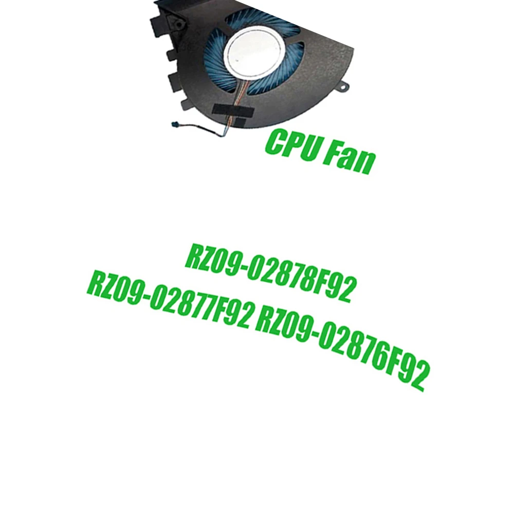 CPU Fan For RAZER For Blade Pro 17 RZ09-02878F92 RZ09-02877F92 RZ09-02876F92 DC5V 2.25W Laptop CPU Fan