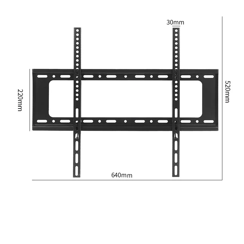 مصنع رائجة البيع LED تلفاز LCD يتصاعد إمالة جدار جبل قوس التلفزيون سليم ثابت لمعظم 14 إلى 42 بوصة شاشة التلفزيون VESA 200x200mm #4
