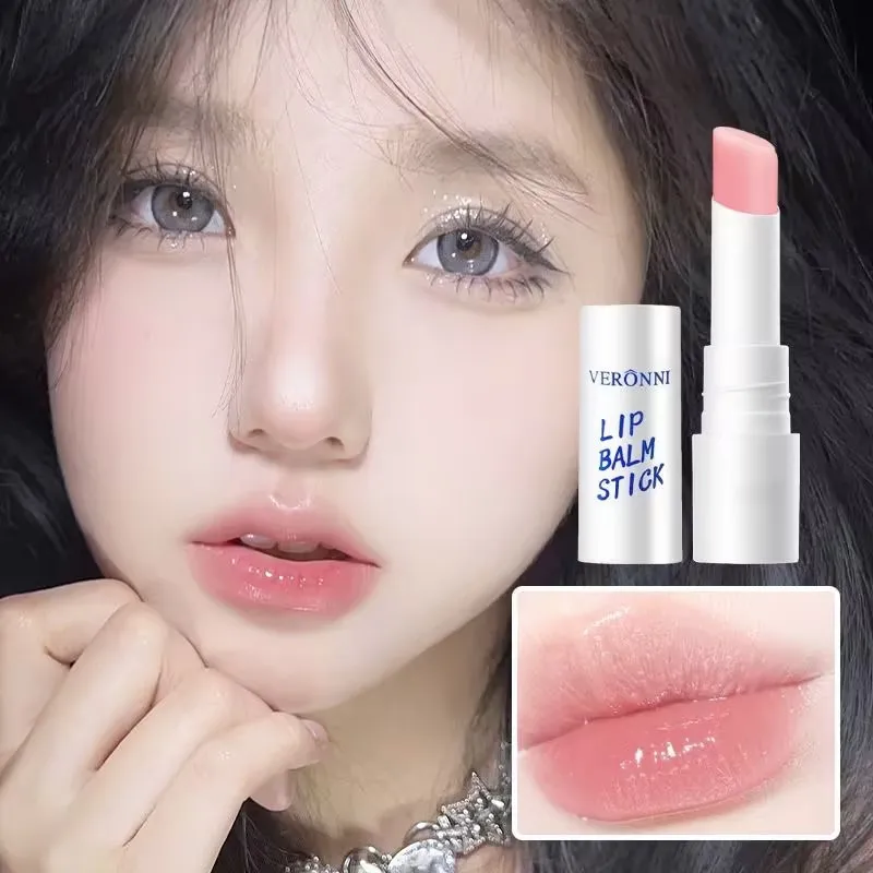 مرطب شفاه ملون، أحمر شفاه فواكه، ترطيب الخوخ، مخفف خطوط الشفاه، بلسم شفاه مضاد للتجفيف، هدايا عيد الحب