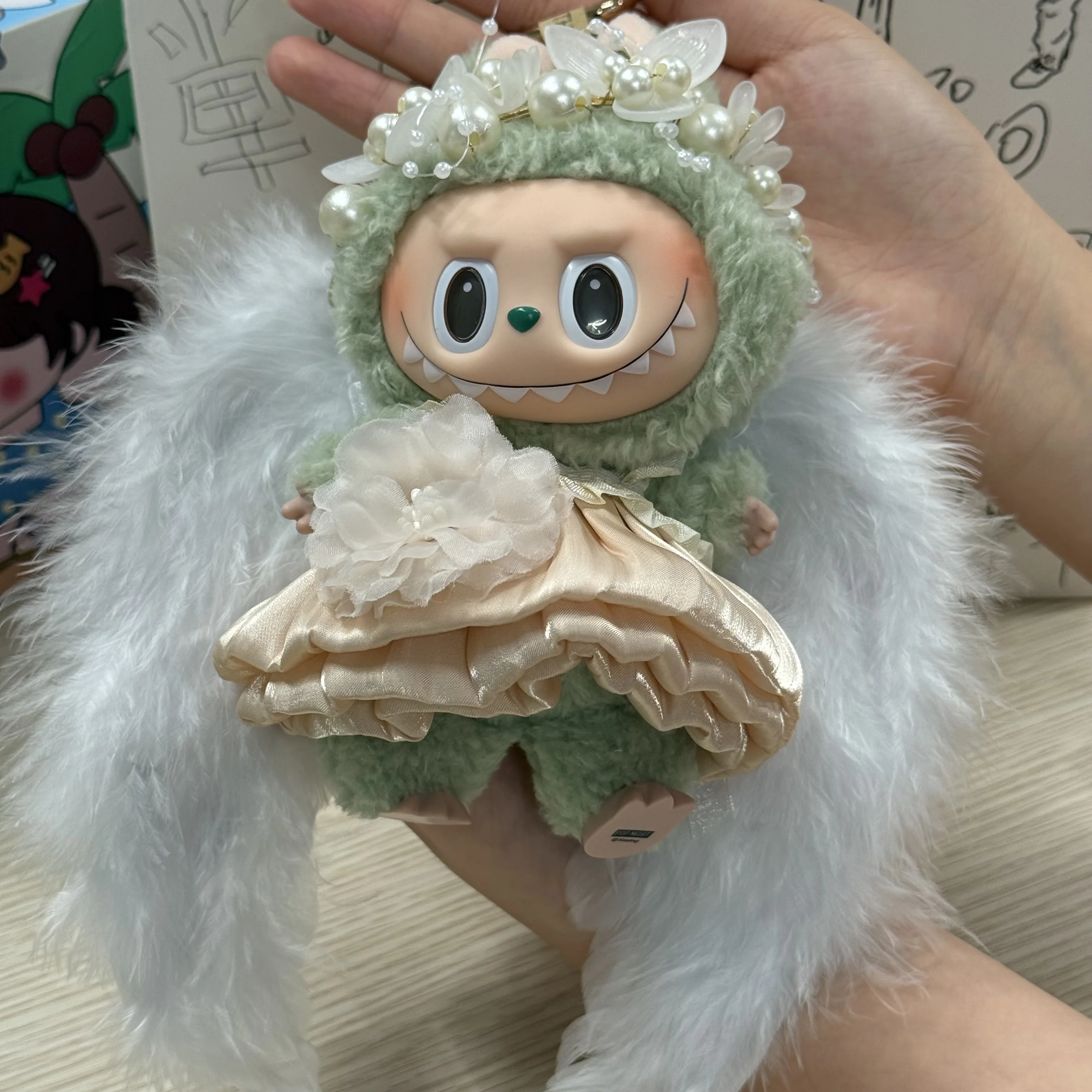 

Оригинальная плюшевая одежда для кукол, детская одежда ручной работы, подарки своими руками, одежда для лабу