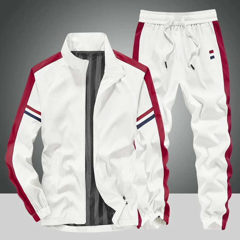 

2025 Autumn Mens Running Sets Winter Tracksuit Collection Two Piece Quick Dry Breathable Design Basketball Training clothing