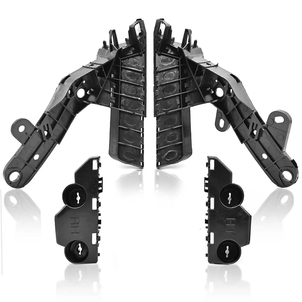 

4Pcs Black Bumper Bracket Retainer For Nissan Altima 2013 2014 2015 Front Left & Right Mount Support Car Exterior Accessories