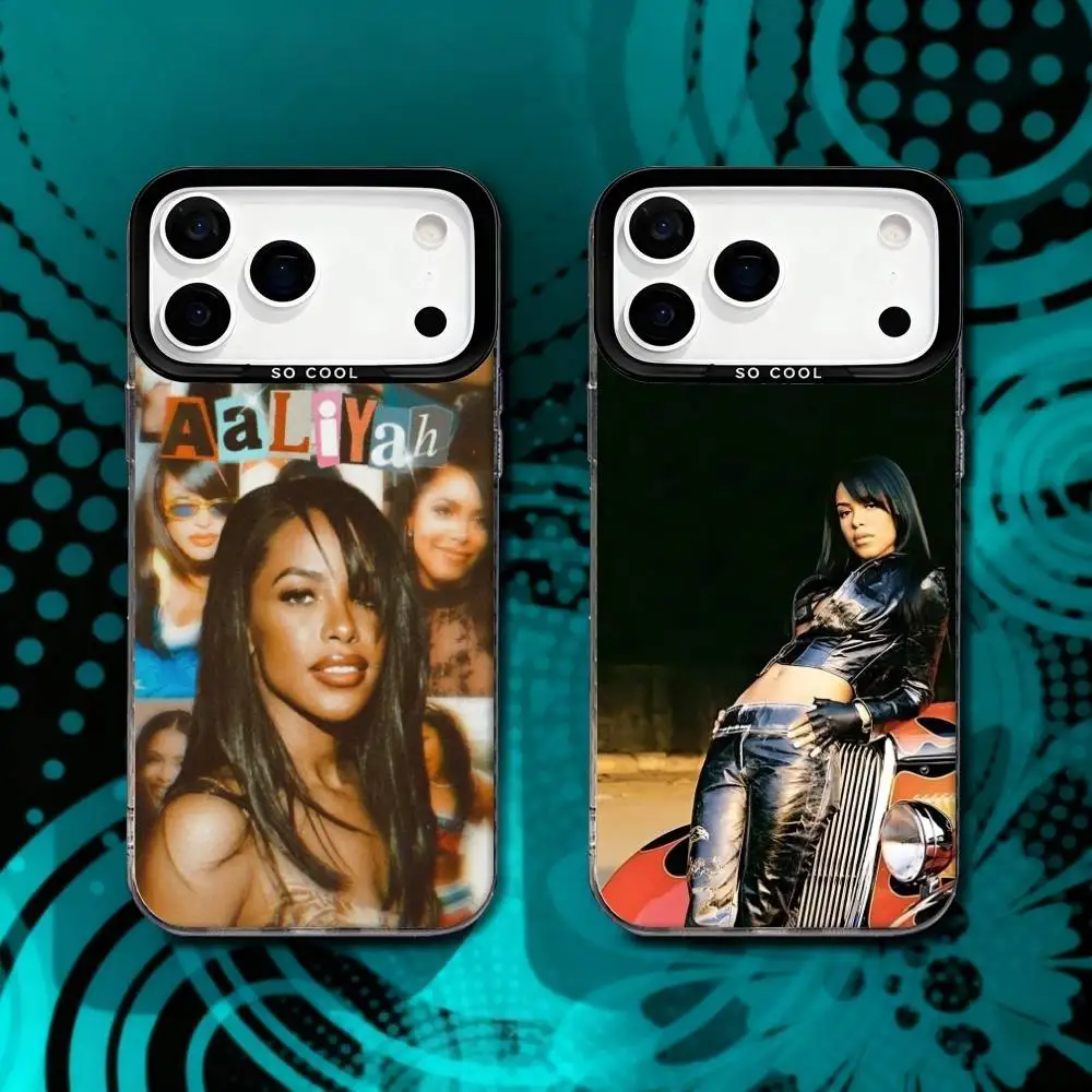 

A-Aaliyah Hip Hop I Care 4 U For iPhone 17,16,15,14,13,12,11,X,8,7,Pro,Max,Plus,SE4,Air,Mini Durable Hard Shell Matte