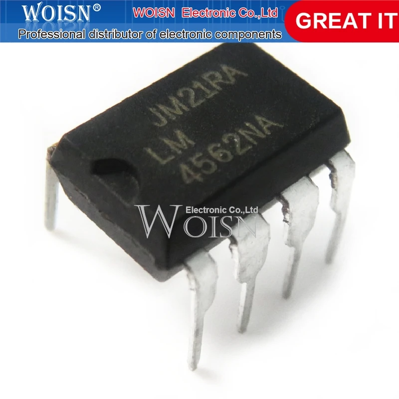 10PCS LM4562NA LM4562 DIP-8