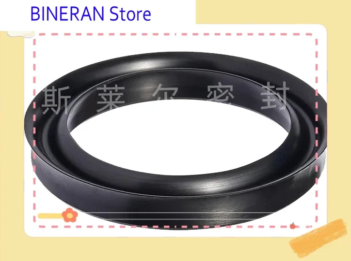 

10PCS Imported Y-shaped rubber frameless oil seal 10 * 12.5 14 * 15 black lip soft seal HG4 Y-shaped leather bowl