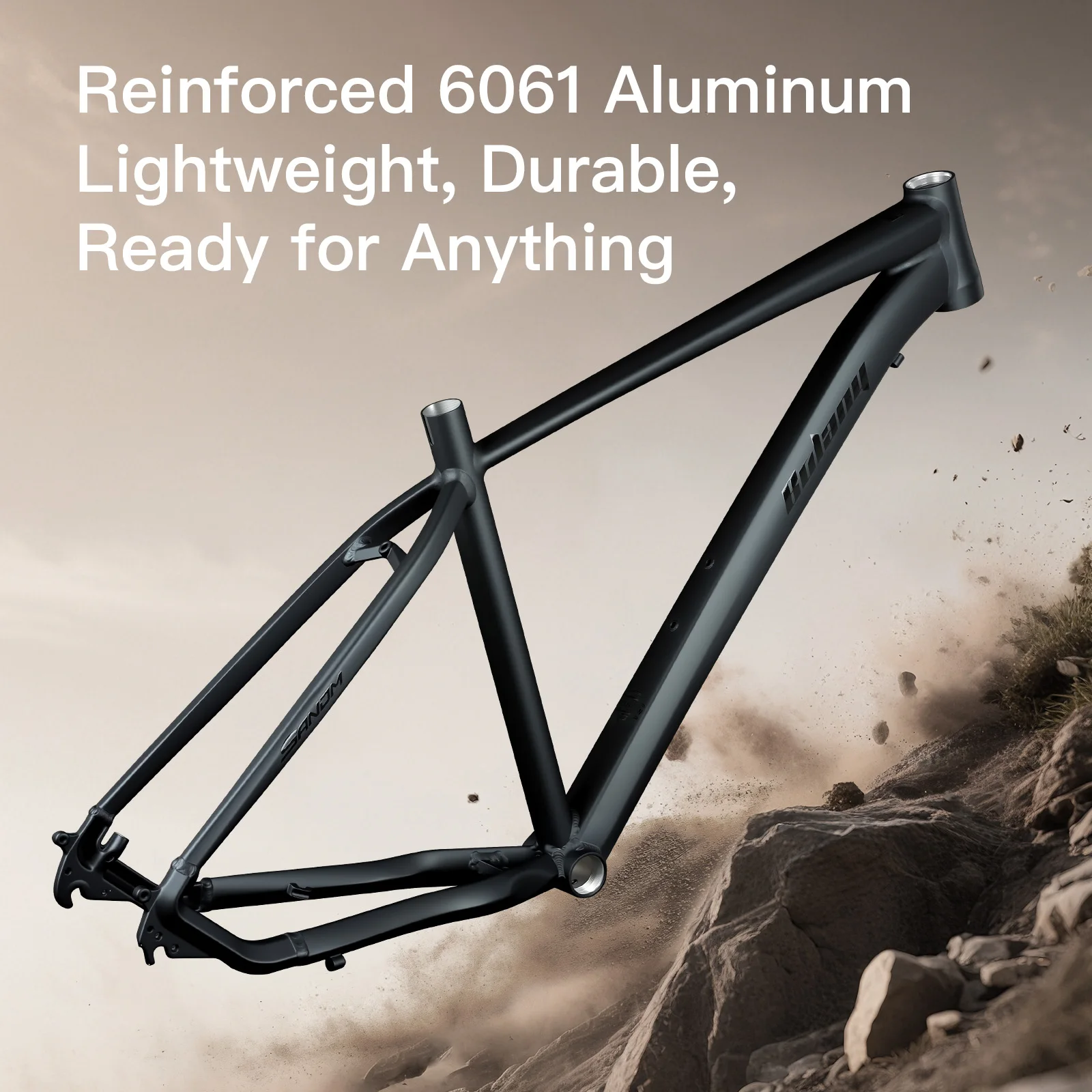 BOLANY 26inch MTB Frame Ultralight Aluminum Alloy Mountain Bike 10x135mm Quick Release Disc Brake Urltra-Light Frame XC DJ Bike