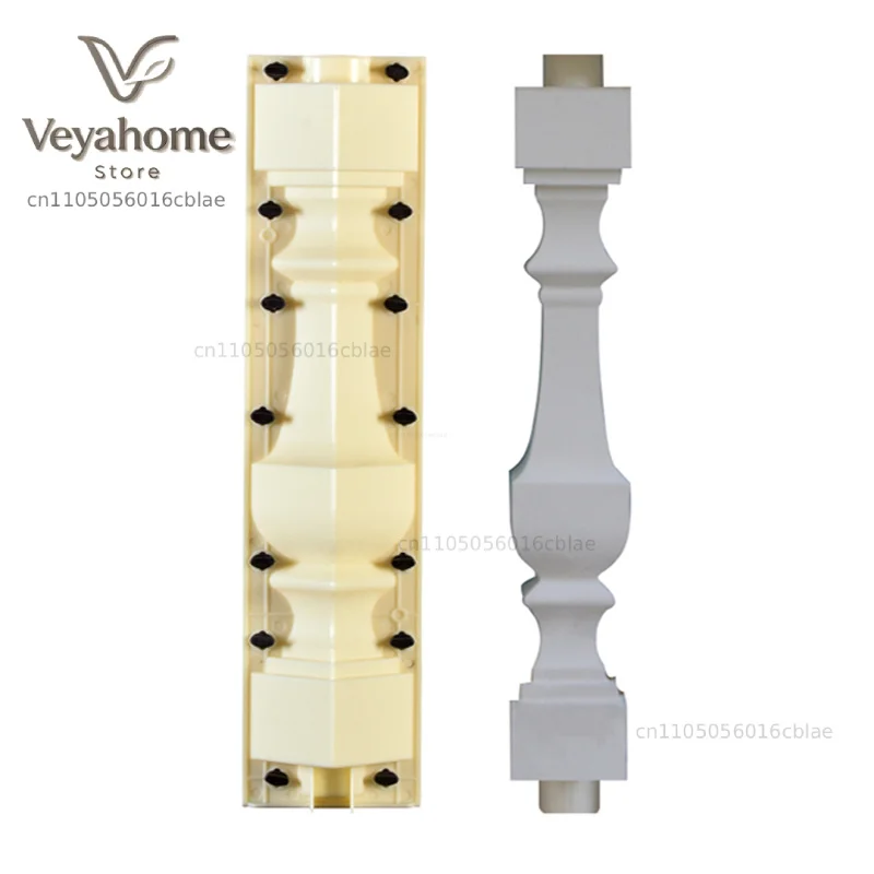 Roman Column Mold Fence Plaster Moulds, Balcony Baluster Mold, Garden Railing