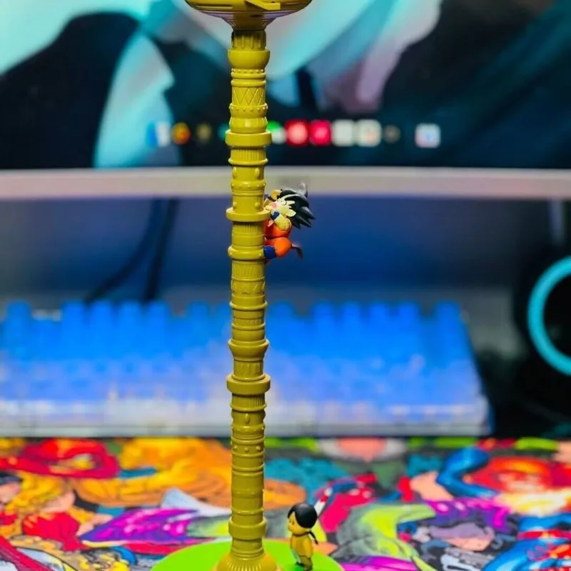 

Dragon Ball Childhood Goku First Climbs Kalin Tower Figure Model in Stock