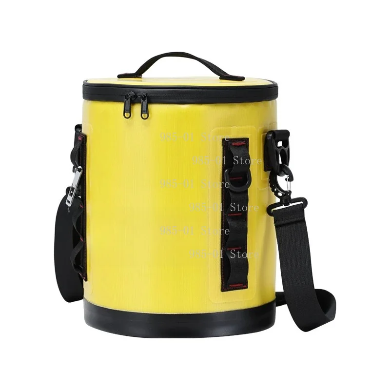 Waterproof Insulated Cooler Bag, Large Capacity Portable Ice Bag for Travel & Outdoor Activities