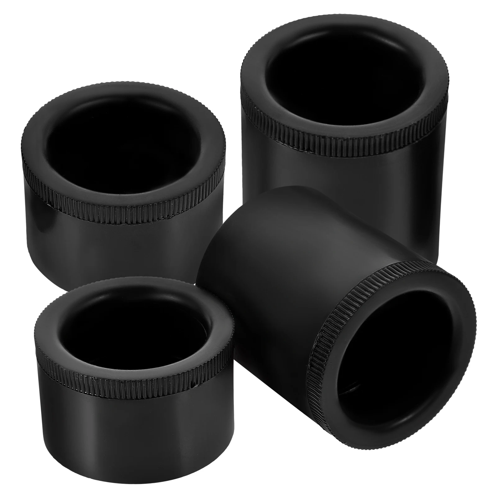 

4 Pcs Profile Table Feet Replacement Black Sofa Adjustable Adjustable Cabinet Couch Legs Legs PP 30x50 45x50ABS