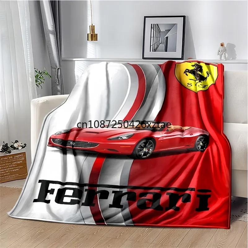 Car  Logo Blanket,Lightweight Warm Insulation Sofa Bed Office Car Knee Pads Blankets,Decke