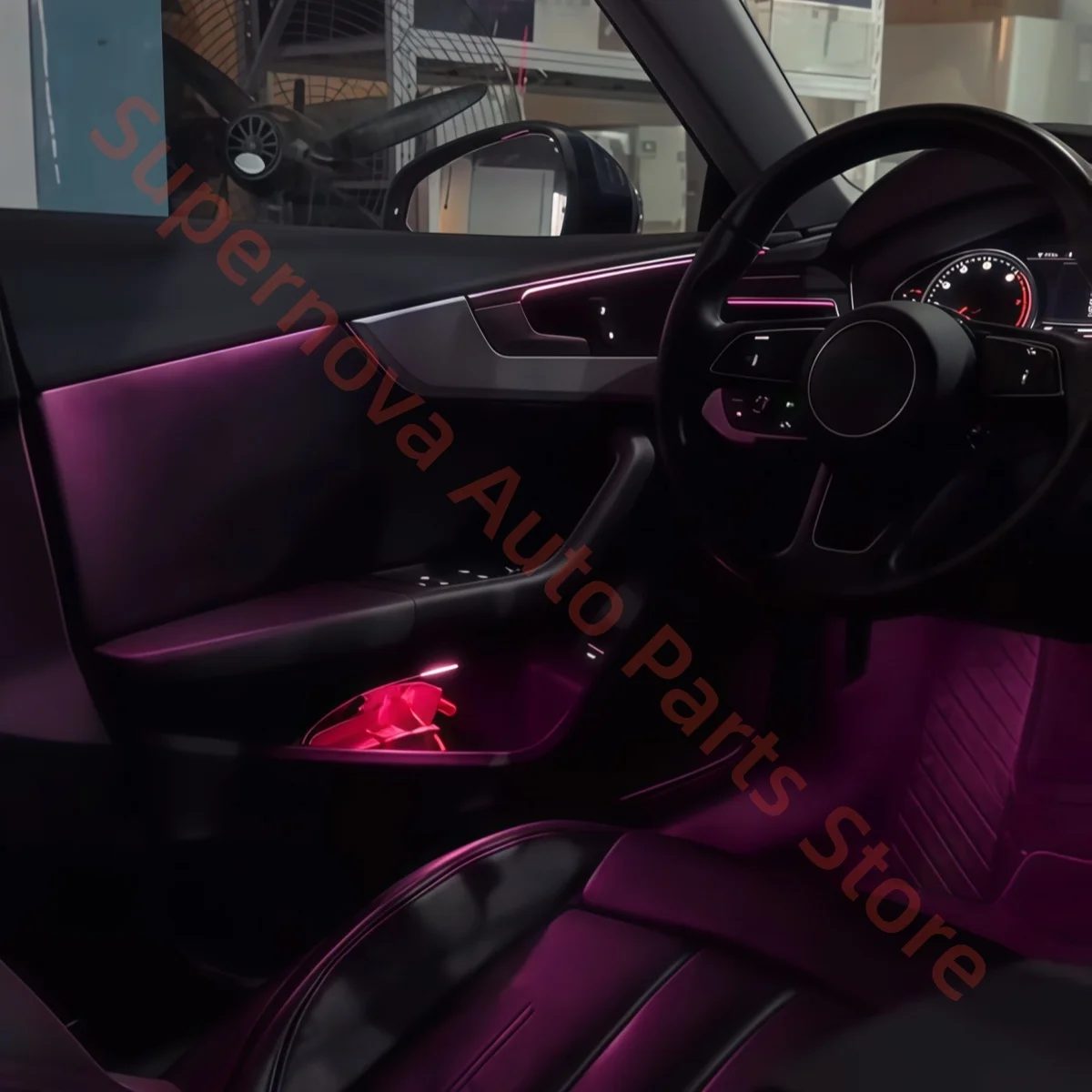 For Audi A5/A5L 2017-2024 Ambient Light automotive interior lighting upgrade Two-Door Version Screen/Steering Wheel/APP Control