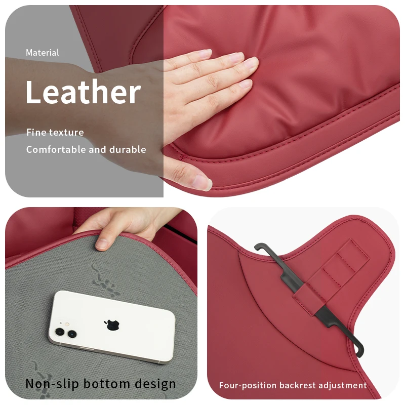 Car Front Rear Seat Cover Velour Leather Cushion Backrest Protective Mat For Toyota GR Sport C-HR RAV4 Avensis Prado Prius TRD