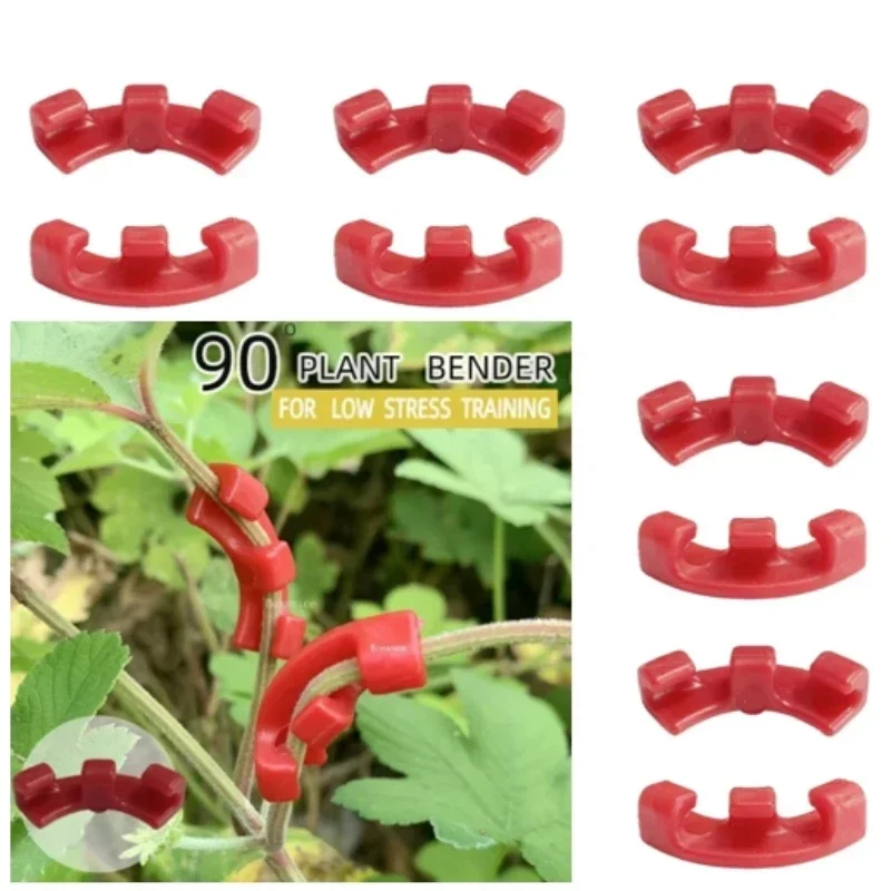 10-40Pcs 90 Degree Garden Stem Training Tool Adjustable Trainer Clip for Low Stress Training for Garden Supplies