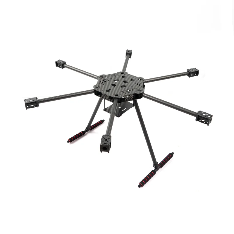 FLYROUN F680 Full Carbon Fiber ZD 680 Hexa-Rotor Frame Foldable Arm Hexacopter Frame Kit with Unflodable Landing Gear for FPV