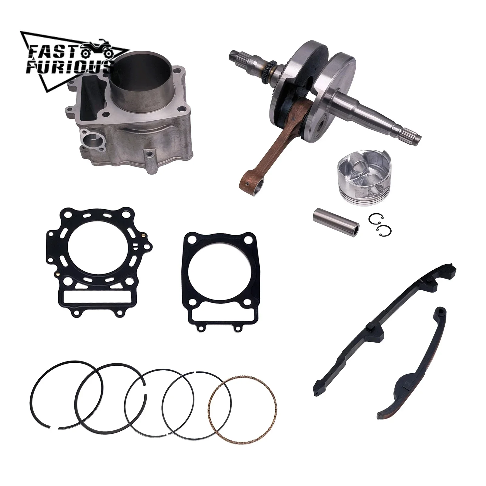 

Cylinder Kit Crankshaft Tensioner Guide Plate Assembly For CFmoto 500 ATV UTV 0180-023400 0180-023300 0180-023100 0180-041000