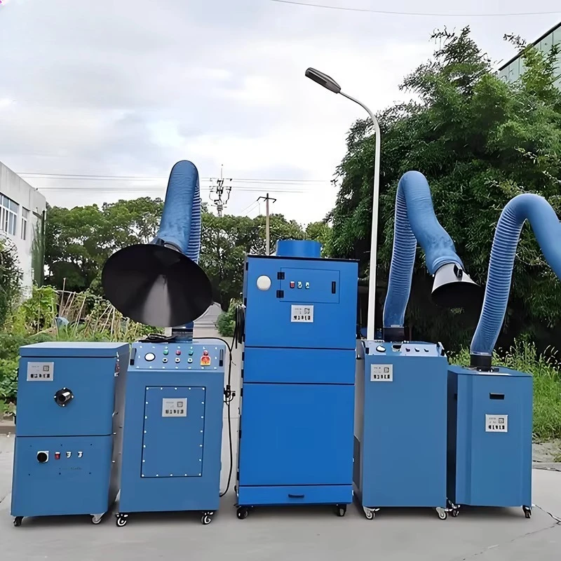 Новый промышленный сварочный пылесборник с фильтрующим картриджем для поглощения перов из сварки и резки металла