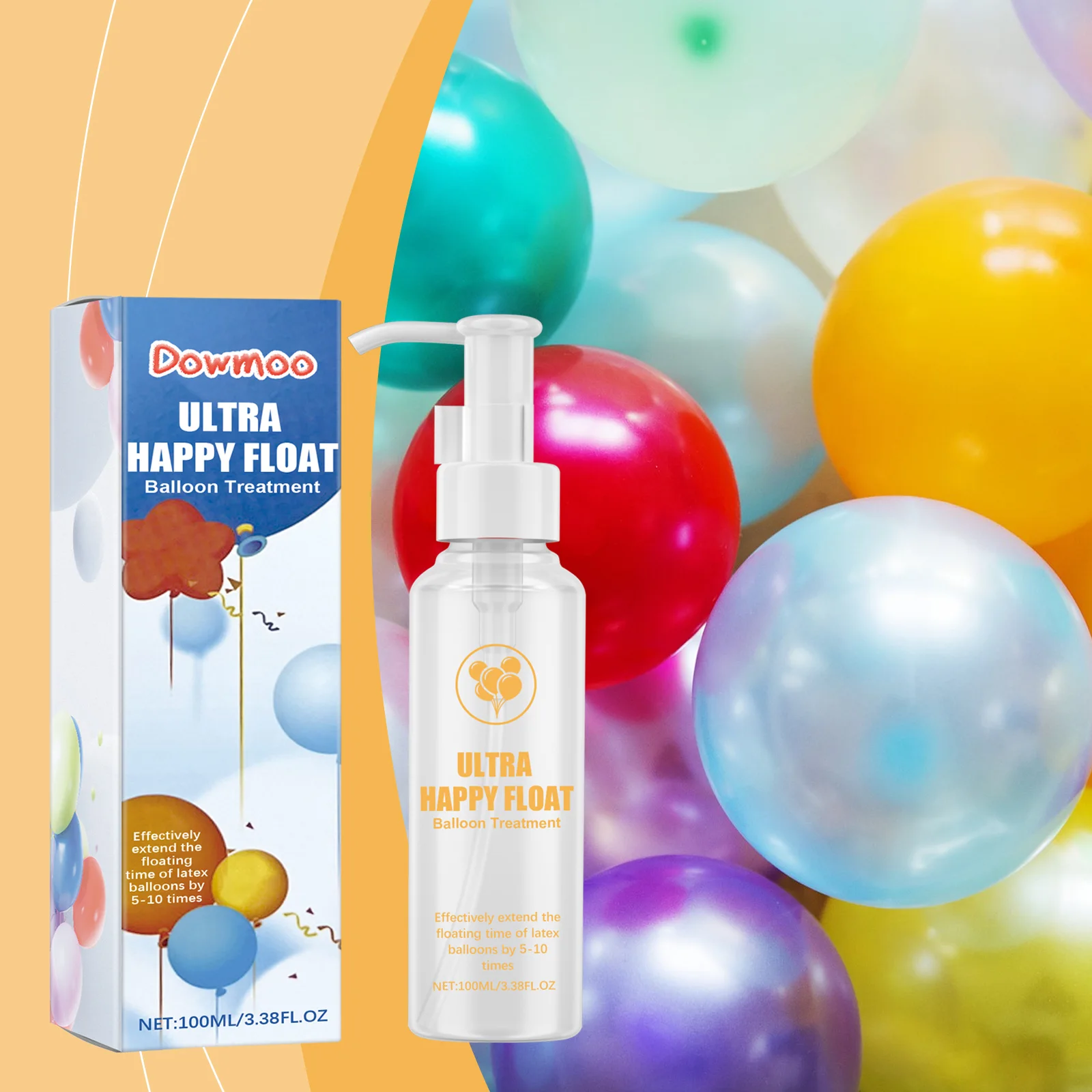 

Balloons Protective Spray Quick-Drying Long-Lasting Floating Reduce Leakage Anti-Oxidation Non Corrosive Wedding Party Supplies
