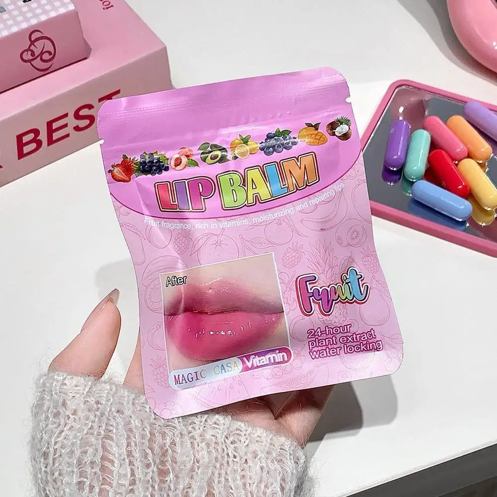 مجموعة بلسم الشفاه الصغير مكونة من 8 ألوان، عصا ملمع الشفاه المرطبة، هدية مثالية للسفر للنساء والفتيات #5