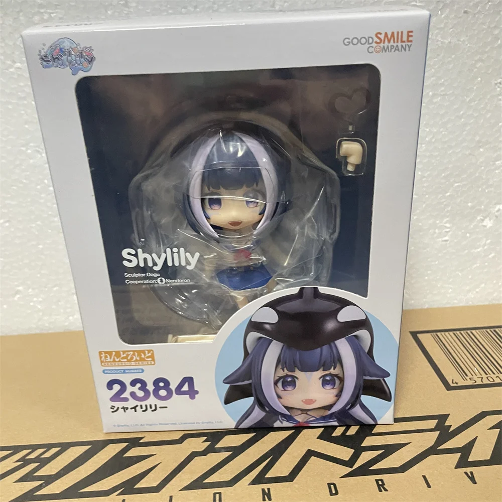 In Stock Anime Figures Virtual YouTuber Shylily 2384 Virtual Uploader PVC Action Figure Toys Figurine Model Birthday Gifts 10cm