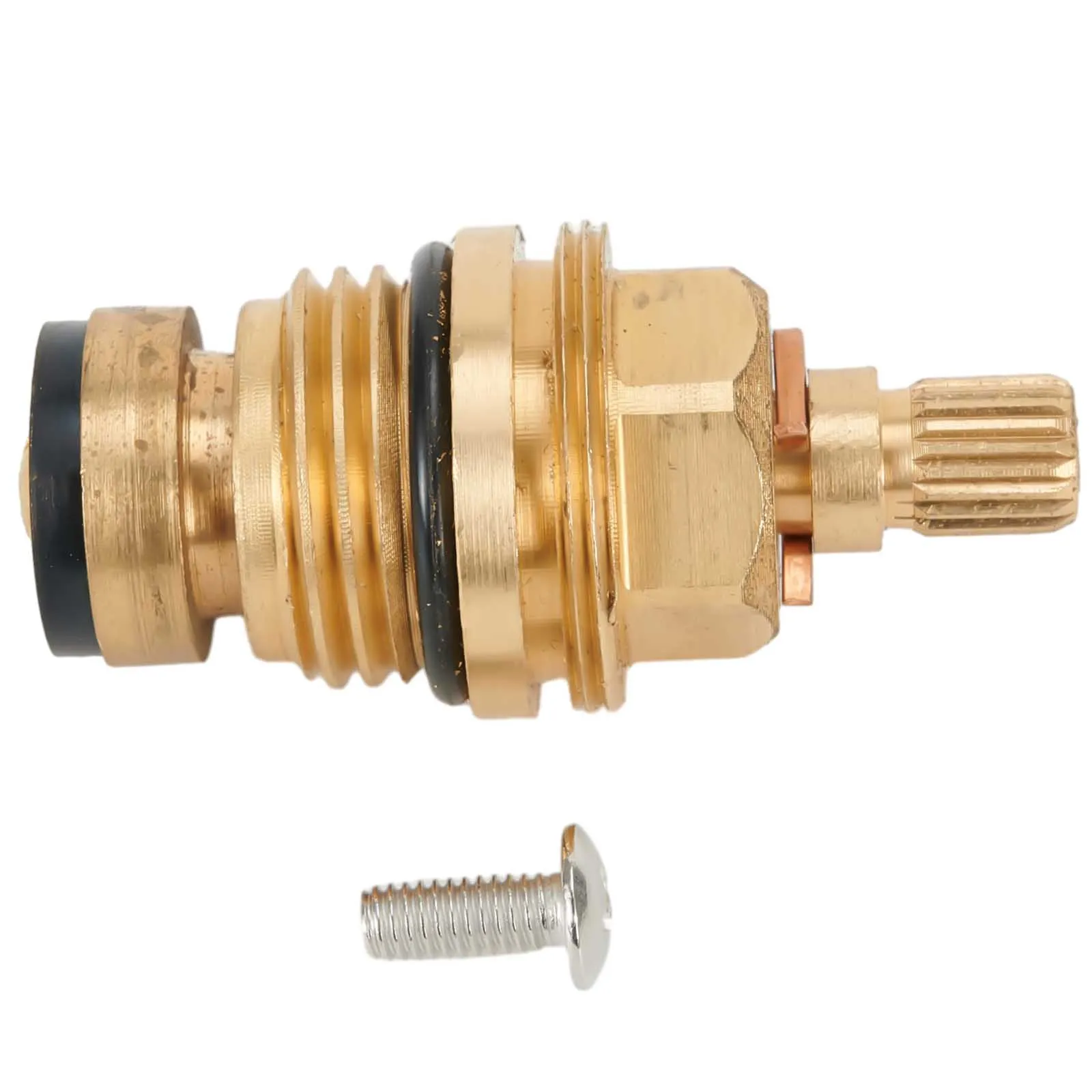 

Faucet Repair Parts Spool Faucet Valve Stable Performance Thickened Thread Traditional Standard 1 Pcs Copper Spool
