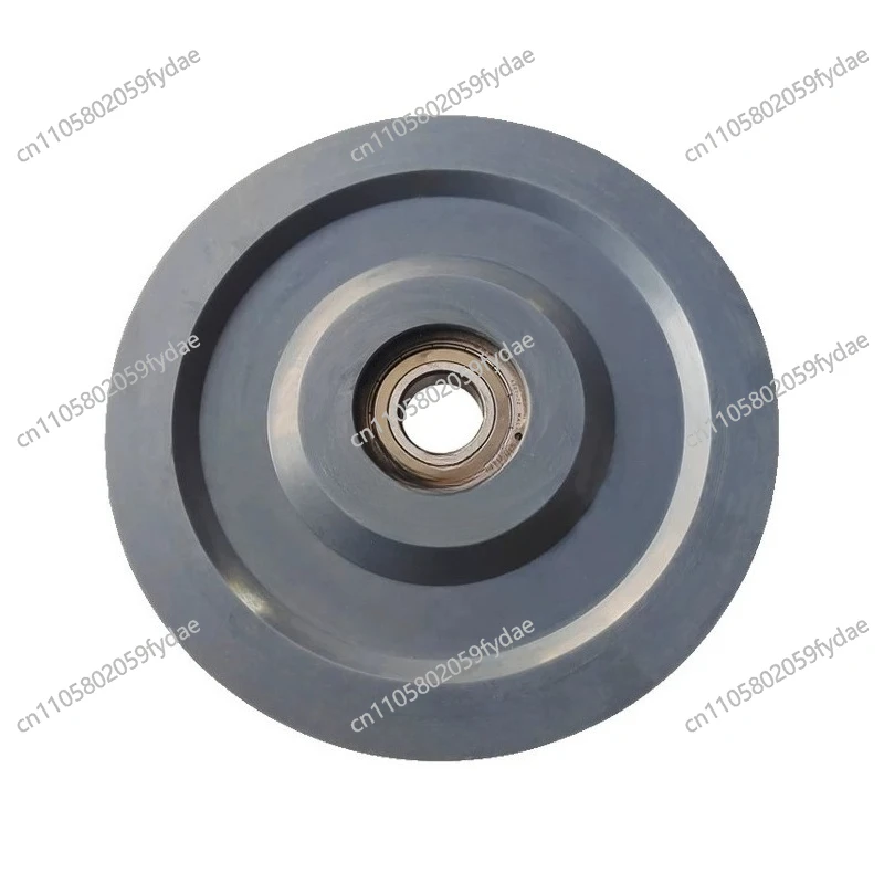 Tower Crane Accessories Nylon Pulley U-groove Wheel 330/360/400 * 80/90/110 Lifting Steel Wire Nylon Wheel