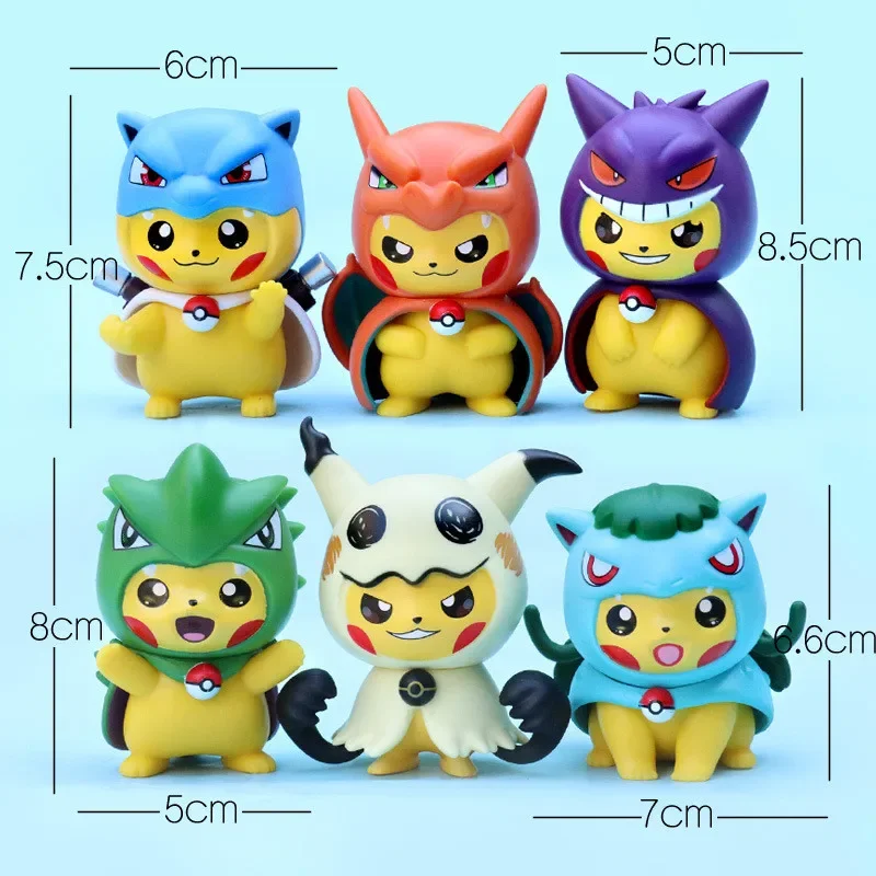 

ГОРЯЧИЙ креативный мультфильм Покемон аниме Gengar Charmander косплей автомобиль украшение для рабочего стола куклы Tide Play детские игрушки подарки