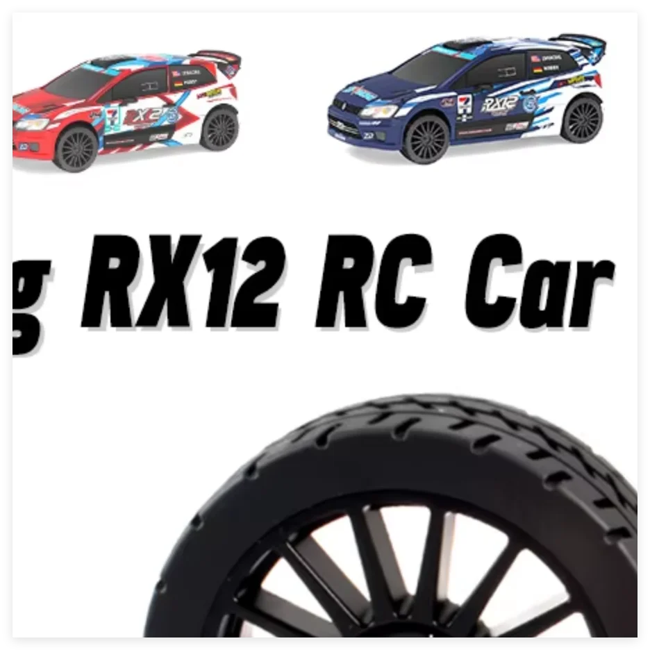 

ZD Racing 2PCS RC Car Tires Rubber Tires Hex 12mm For Racing Drift Car RX12 Original Tires