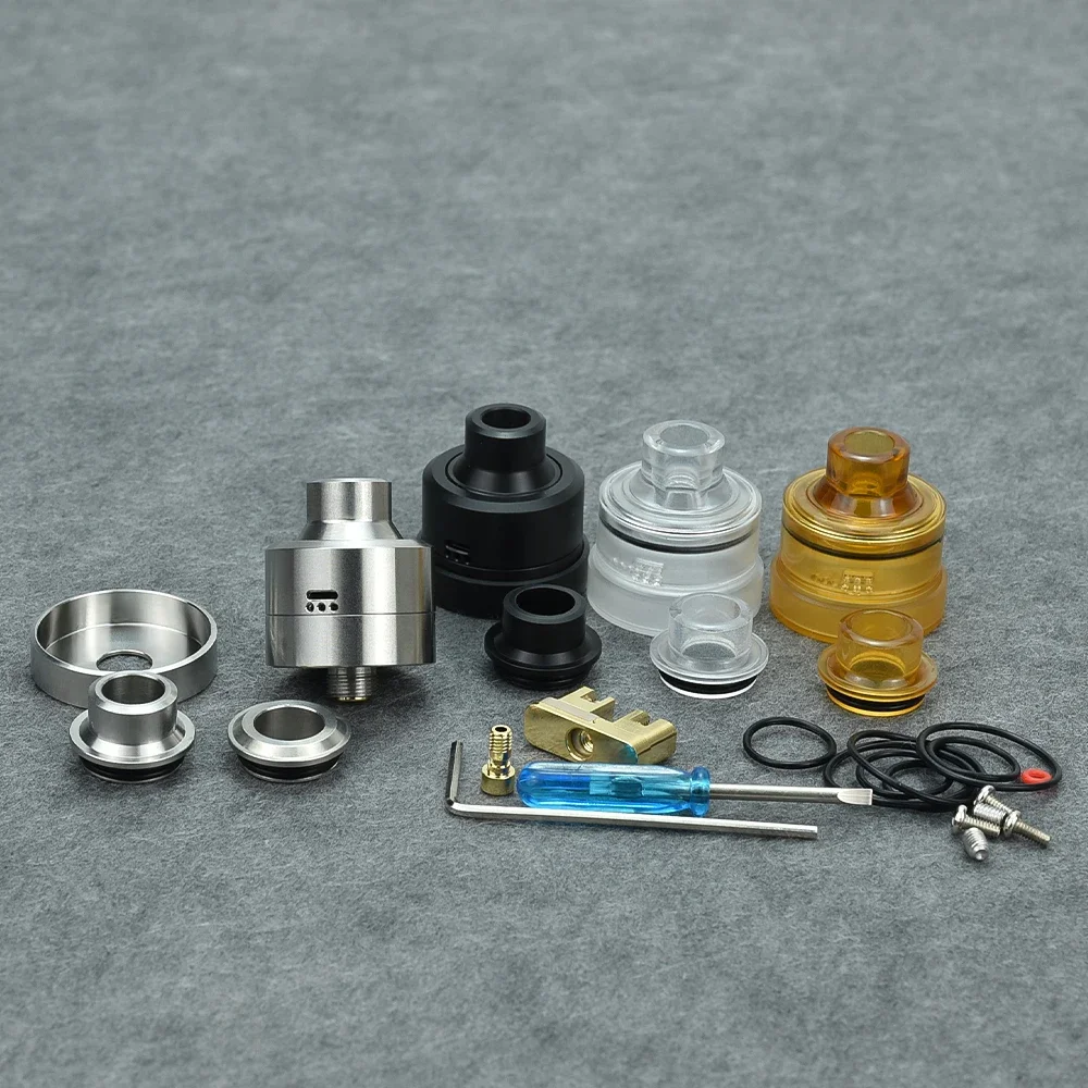 Wolfcoolvape Nisshoku RDA - 22mm, 316SS, Squonk BF Pin, Rebuildable Vape Atomizer