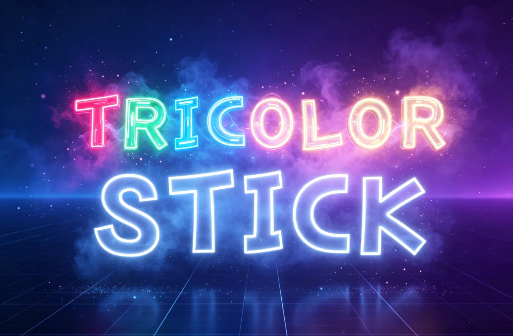 トリコロールスティック-ステージマジックトリック-簡単-ビジュアルなワンドマジック-ワンド分割-メンタリズムマジック小道具-ギミックイリュージョン-マジシャン-ストリートファン