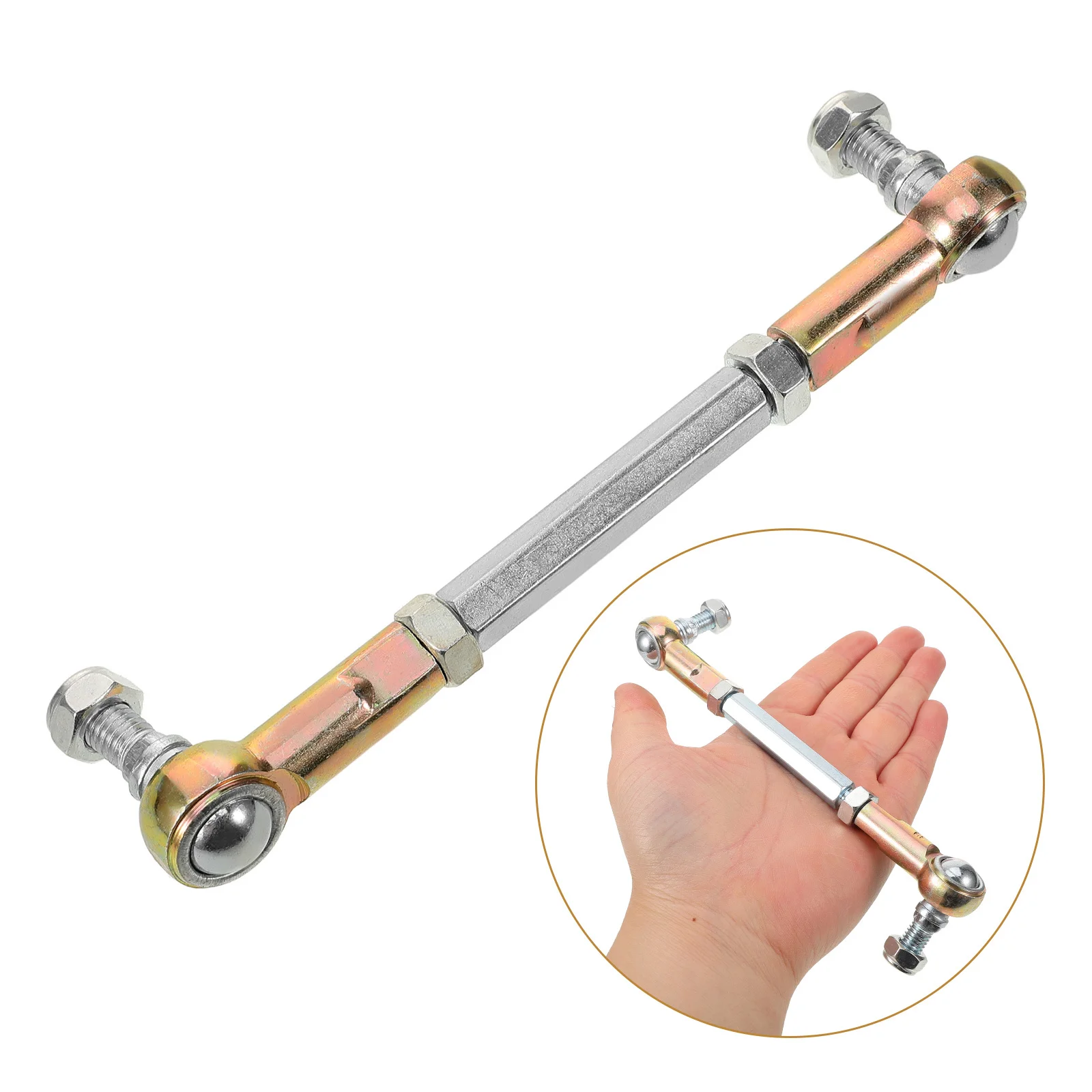 

Atv Steering Tie Rod Ball Joint High Pressure Resistant Rod End for Go-Kart Suspension Off-Road Vehicle Modification Kit