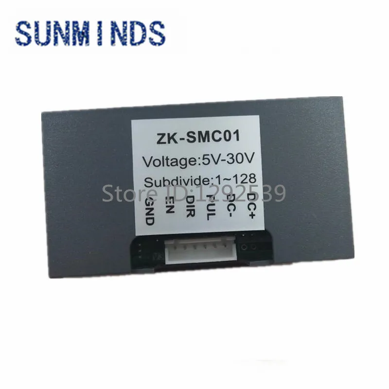 ZK-SMC01 SMC01 42 57 Sterownik silnika krokowego Płytka sterowania prędkością impulsów kąta dodatniego i odwrotnego Programowalny PLC szeregowy — zdjęcie produktu 5
