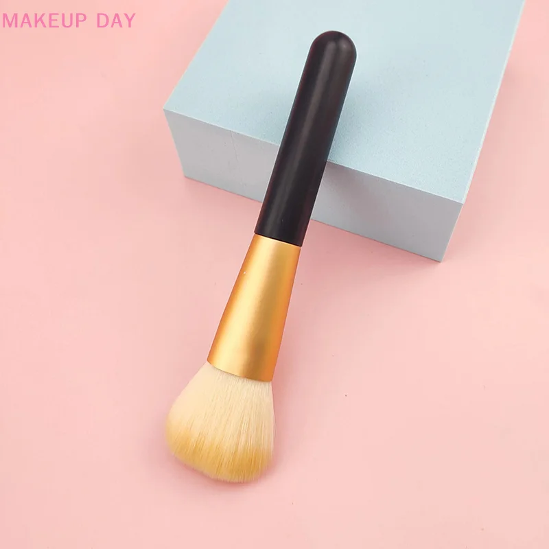 Wood Powder Brush Professional Makeup Brushes Multifunctional Foundation Blush Sculpting R Brush Make Up Tools Accessories ﻿