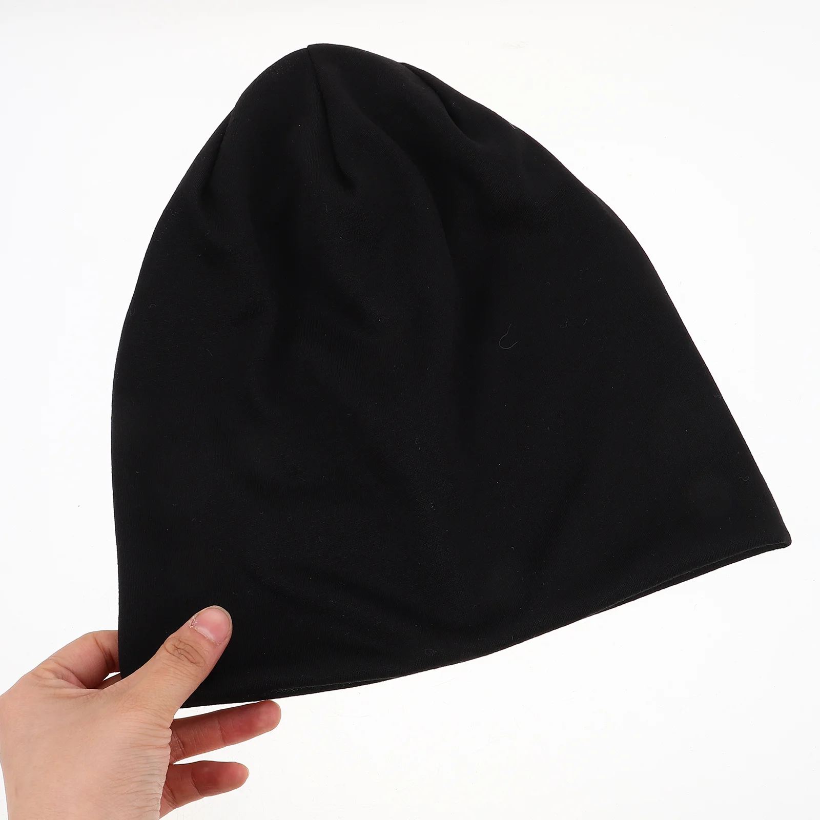 Double Layer Ski Knitted Hat Child Hats for Men Polyester Winter Accessories Women