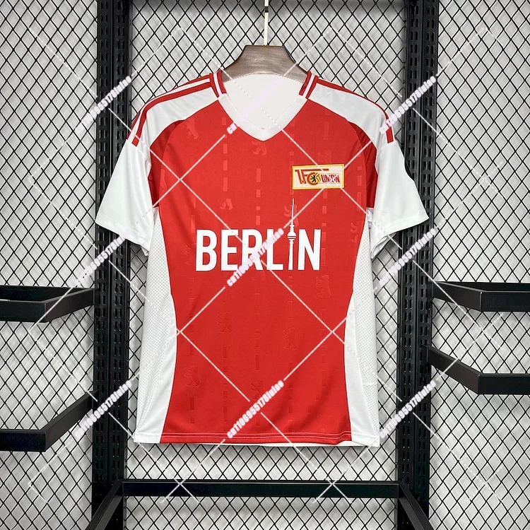 Berlin Football T-Shirt mit 3D-Druck, atmungsaktiver, feuchtigkeitsableitender Stoff, bequem für den täglichen Gebrauch und Fans