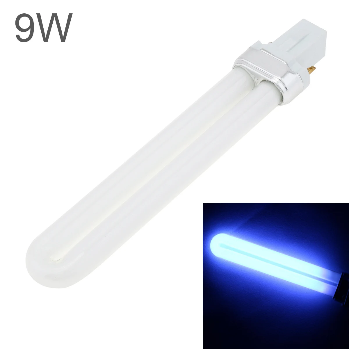 9W UV Lamp Tube Bulb 365nm Nail Art Dryer Nail Curing Lamp Replacement Bulb Manicure Tools Nail Dryer Lamp Supplies