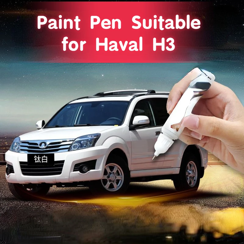 

Paint Pen Suitable for Haval H3 Automobile Coating Paint Fixer Titanium White Universe Blue Pearly Black Special Original Paint