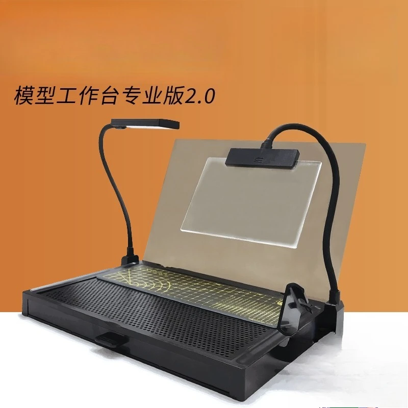 Model Workbench Professional 2.0, Model Making Table for Cutting Polishing Assembling Hobby Model Craft