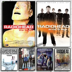 Radiohead OK Computer Album Art Poster Vintage Canvas Print Home Bedroom Wall Decor Ideal Music Gift