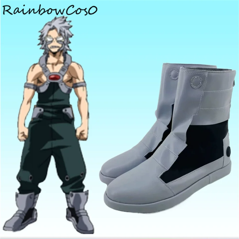 Tetsutetsu tetsutetsu รองเท้าบู๊ทแฟชั่นคอสเพลย์เกม RainbowCos0อนิเมะ W4324ฮาโลวีน