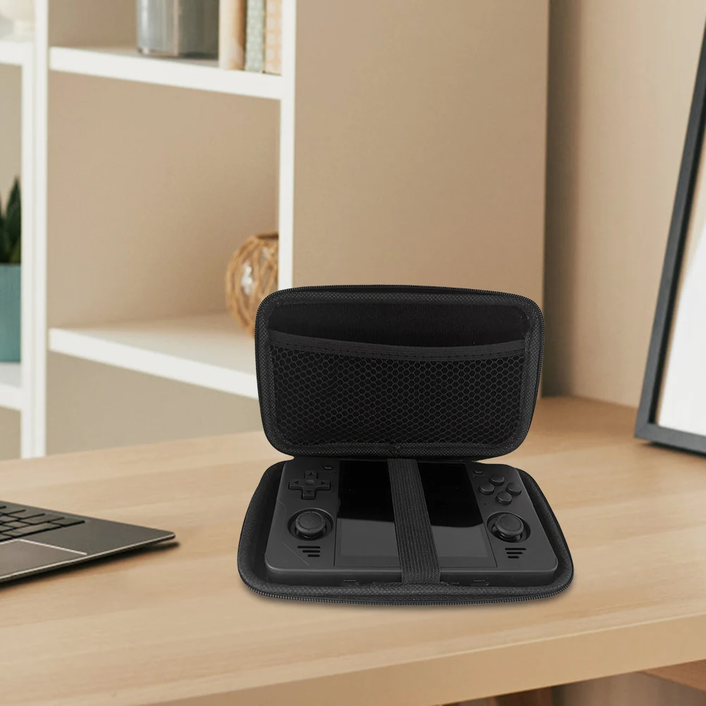 Bolsa de armazenamento para console de jogos, bolsa protetora anti-queda, acessórios à prova de choque, caixa de armazenamento de cabos para anbernic rg40xxv/rg40xxh/rgb20sx