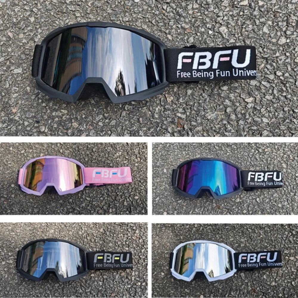 

Multi-scene Winter Ski Goggles Wind Snow Resistant Light Frame for All-day Resort Skiing Activities