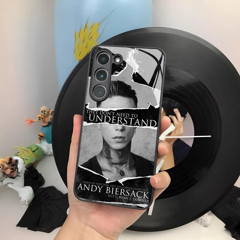 آندي بيرساك الحجاب العرائس BVB حافظة هاتف عصرية لهاتف سامسونج جالاكسي S25 S24 S23 S22 S20 S21 نوت 20 Ultra Plus Edge Fe Colored Si