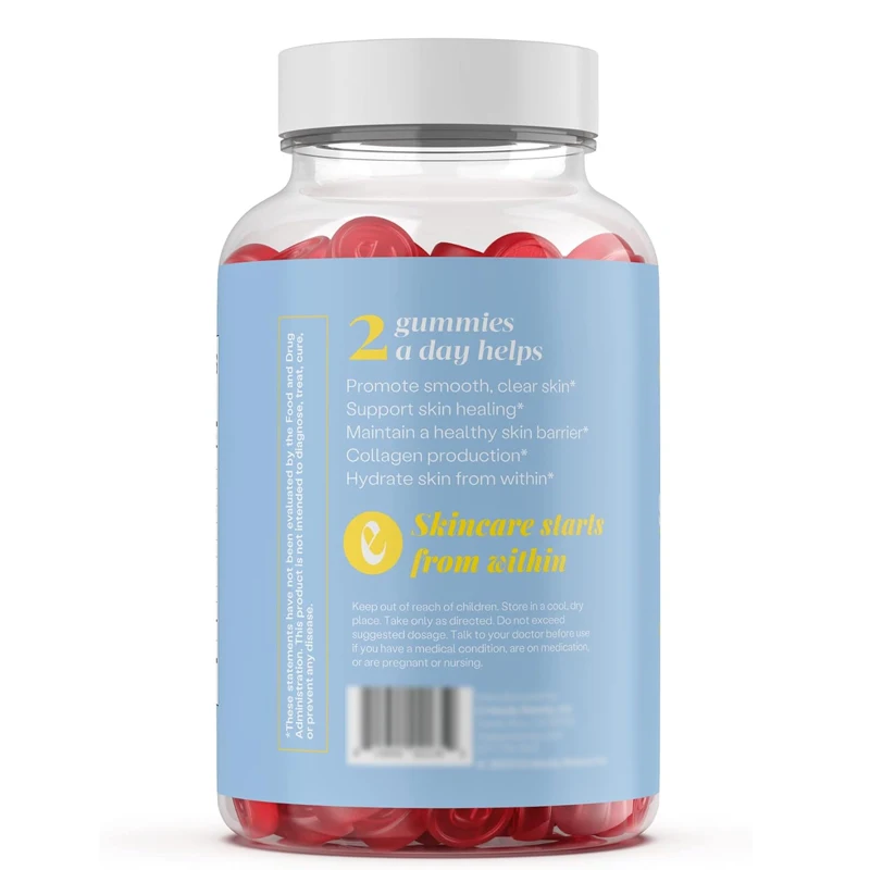 60 types of complex vitamin SOS gummies | suitable for dry and itchy skin | repair skin barrier, increase moisture