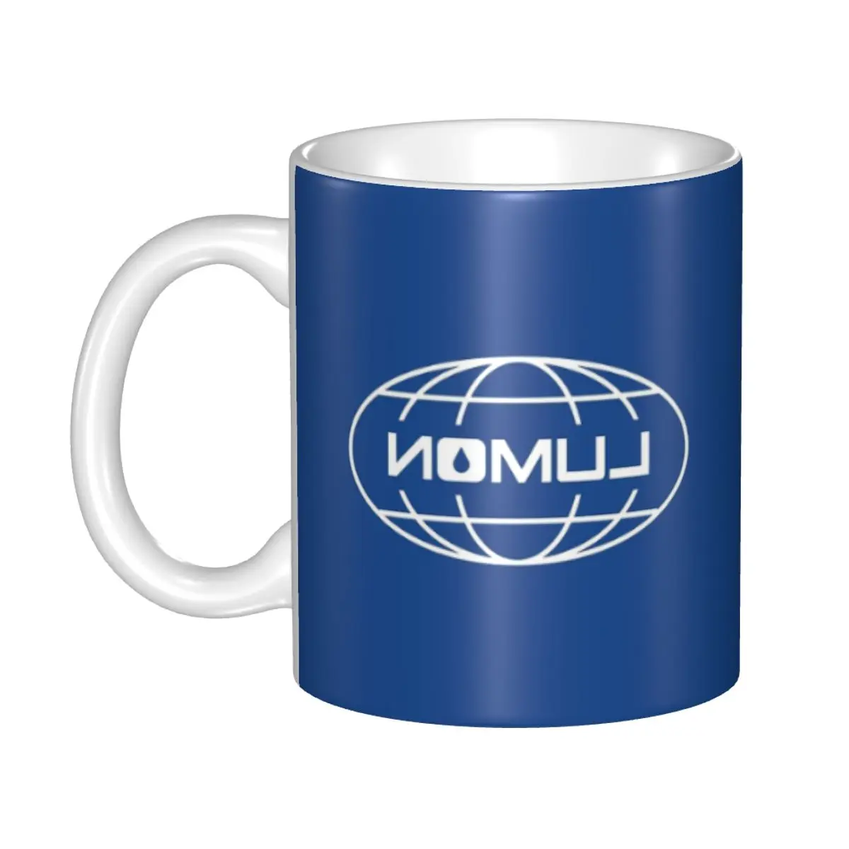 Novelty Severance Lumon Logo Blue Coffee Cup Room Mugs