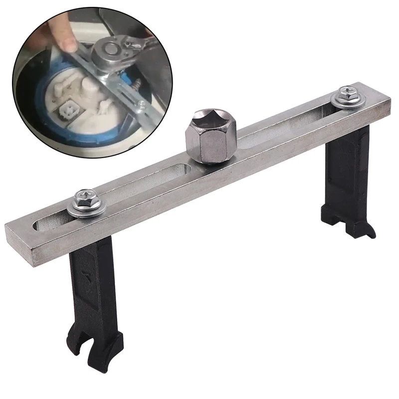 

Универсальный 2-челюстный ключ, инструменты для снятия рычага крышки масляного бака автомобиля, гаечный ключ для замены крышки топливного насоса, аксессуары для мотоциклов