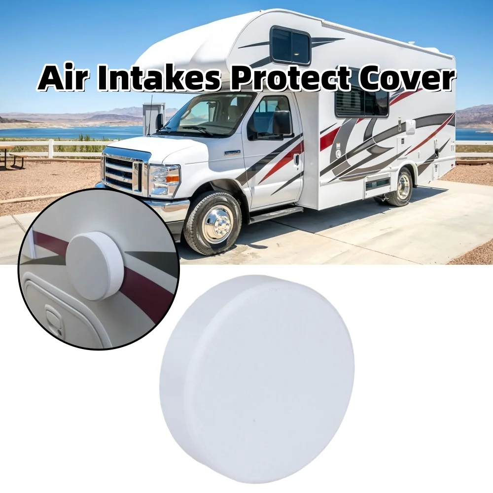 

1PCS Caravan Air Intakes Protect Cover Plate Camping Heating Hot Water Cover RV Exterior Air Conditioning Accessories