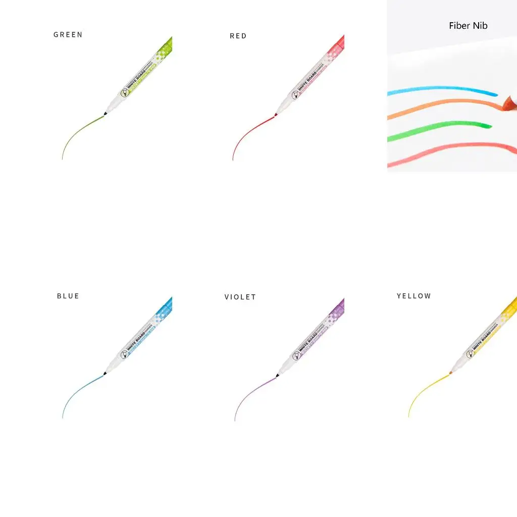 8 Colors Liquid Chalk Pen Erasable Whiteboard Marker Pens for Chalkboard Whiteboard Glass DIY Calendar Planner